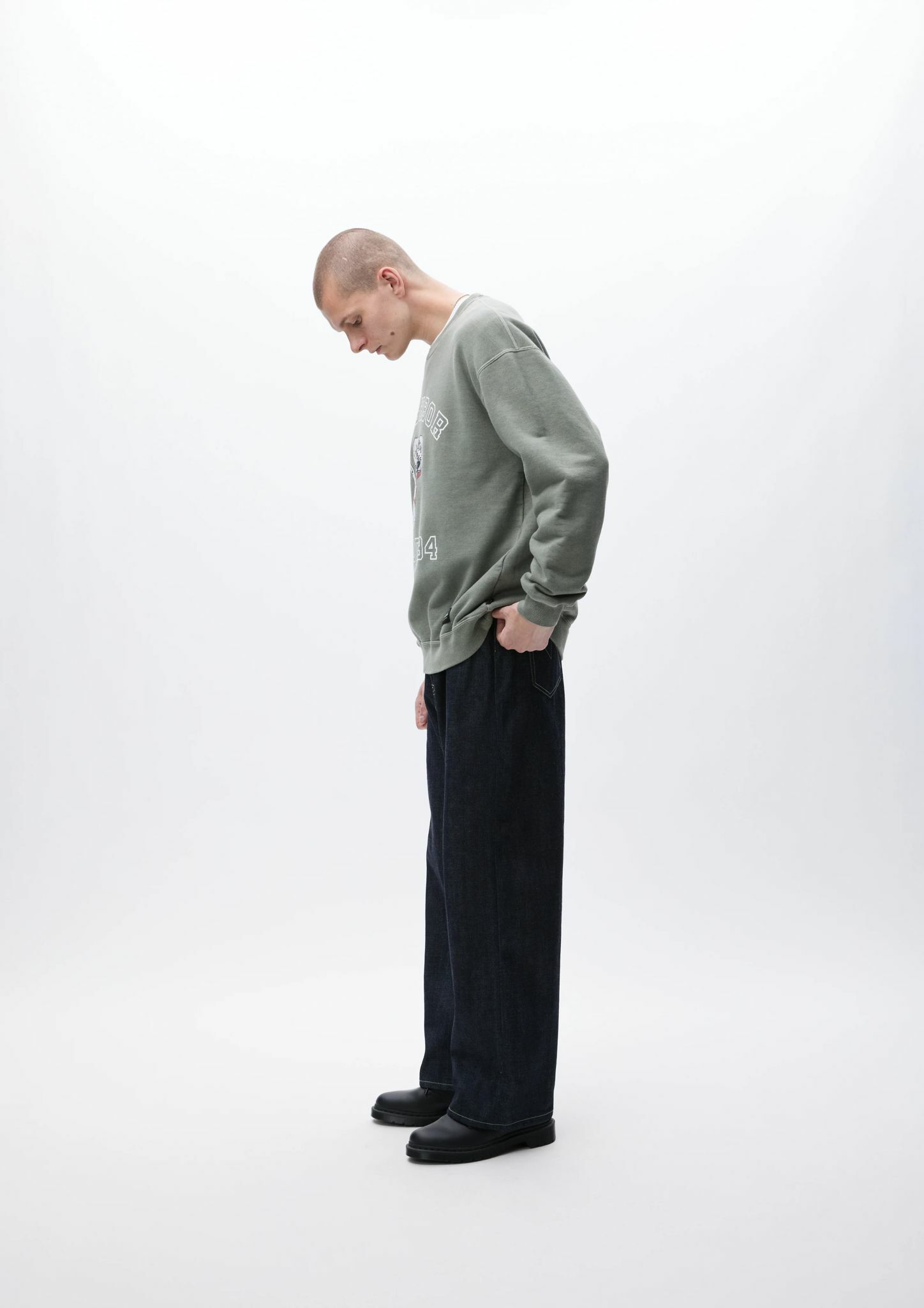 NEIGHBORHOOD RIGID DENIM DP WIDE PANTS 242XBNH-PTM01