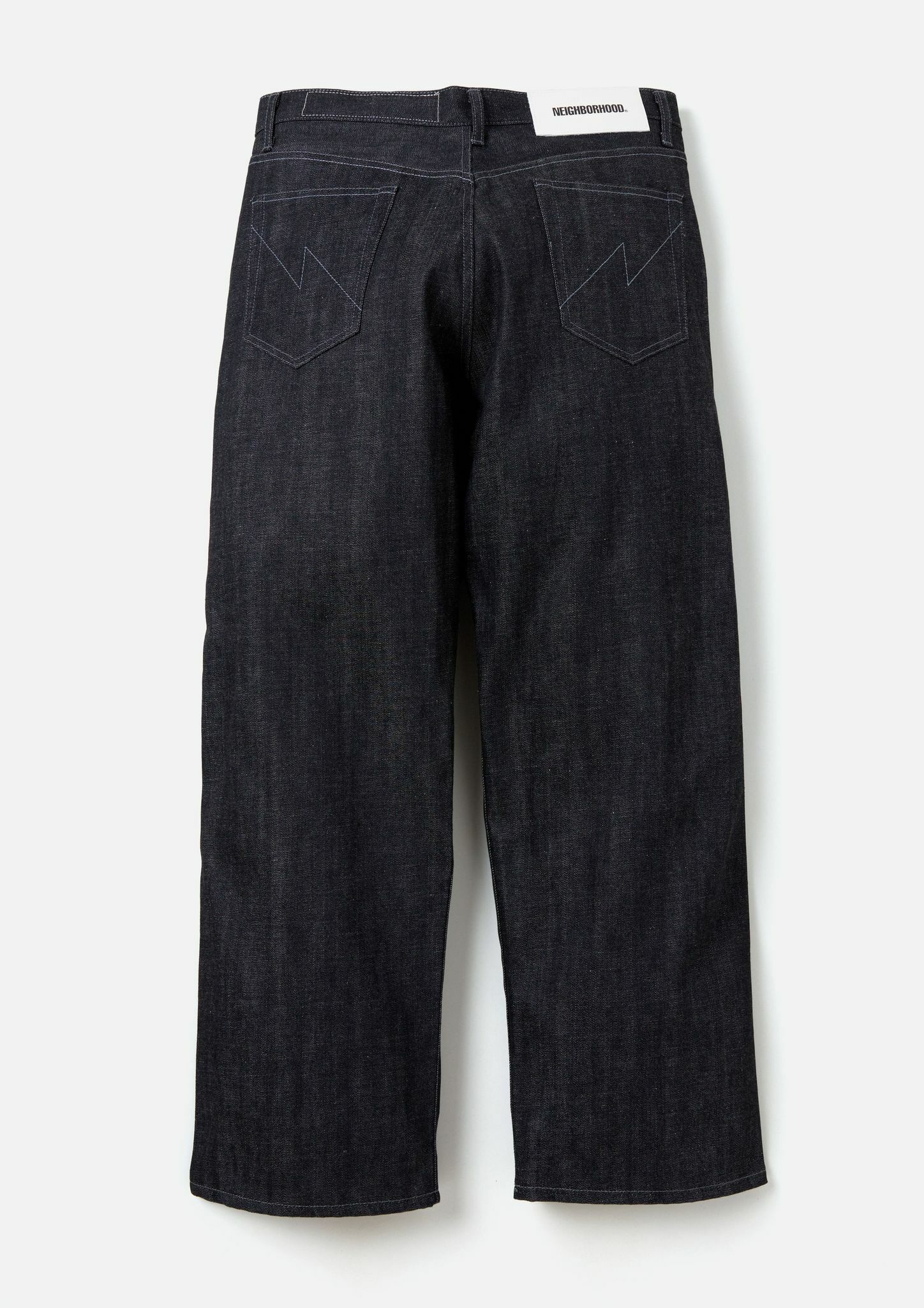 WASHED DENIM DP WIDE PANTS - NEIGHBORHOOD (ネイバーフッド