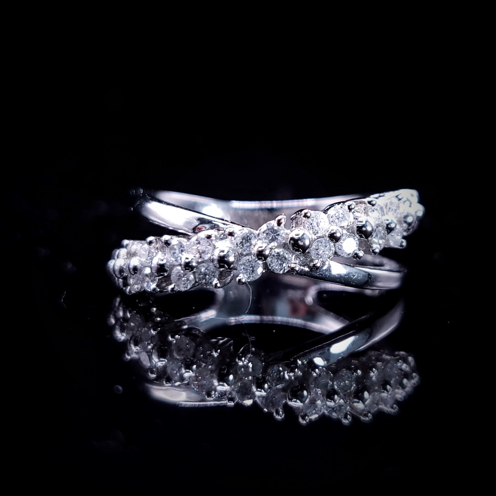 18K White Gold 0.20ct Diamond Ring