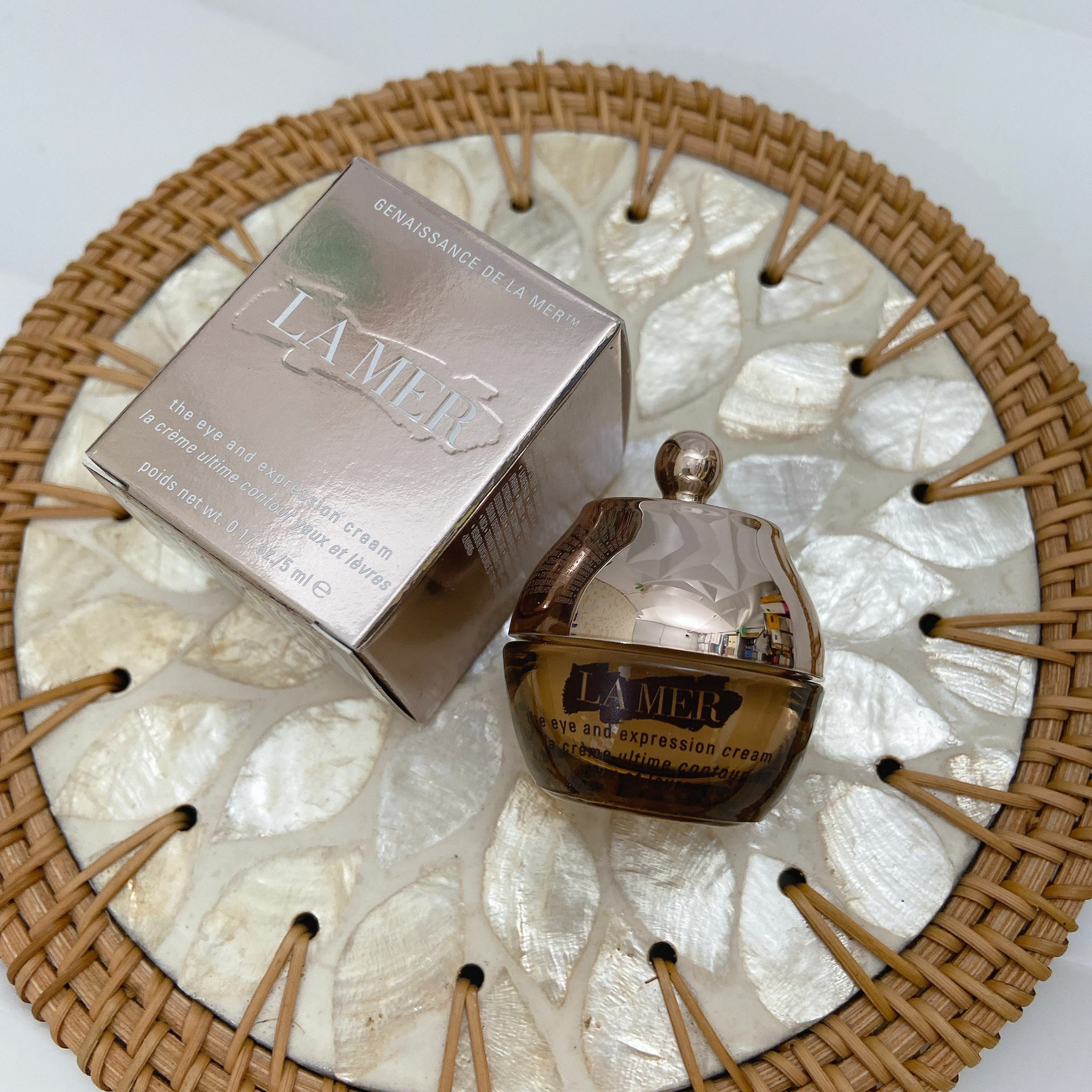 La Mer 海藍之謎鎏金煥膚全效修復眼霜 Sample  中樣 旅行裝