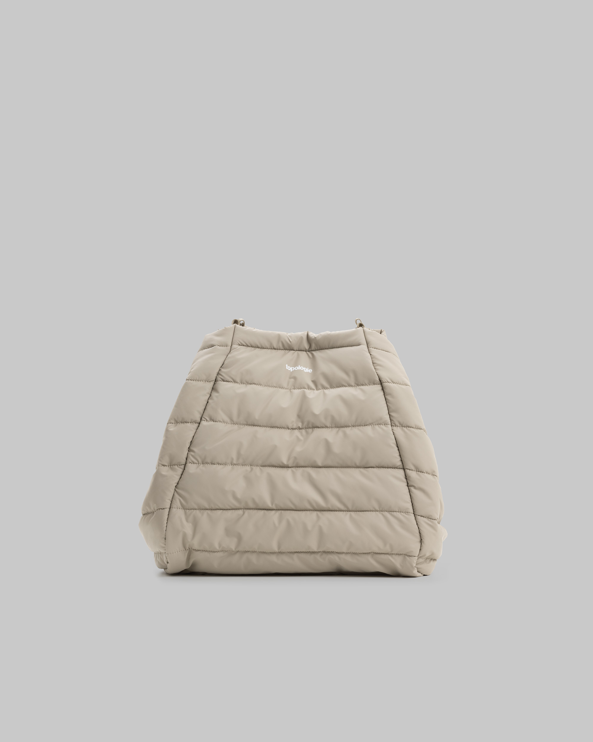 Marche 大號托特包 | 灰褐色(絎縫)