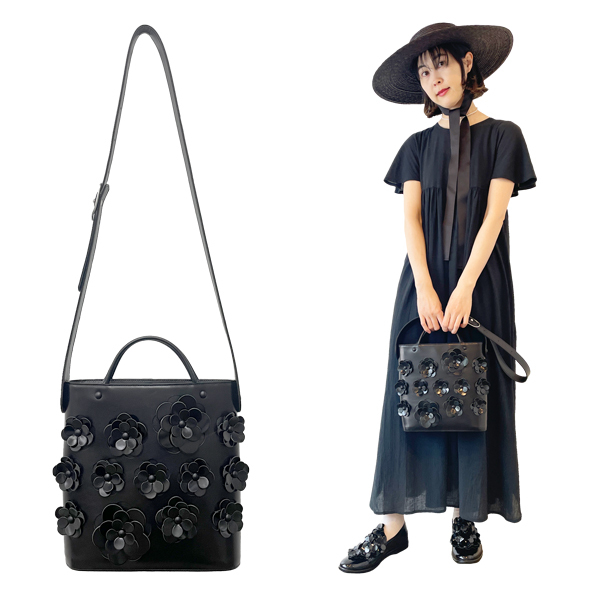 預購 - No.33323 立體花花袋 (L)