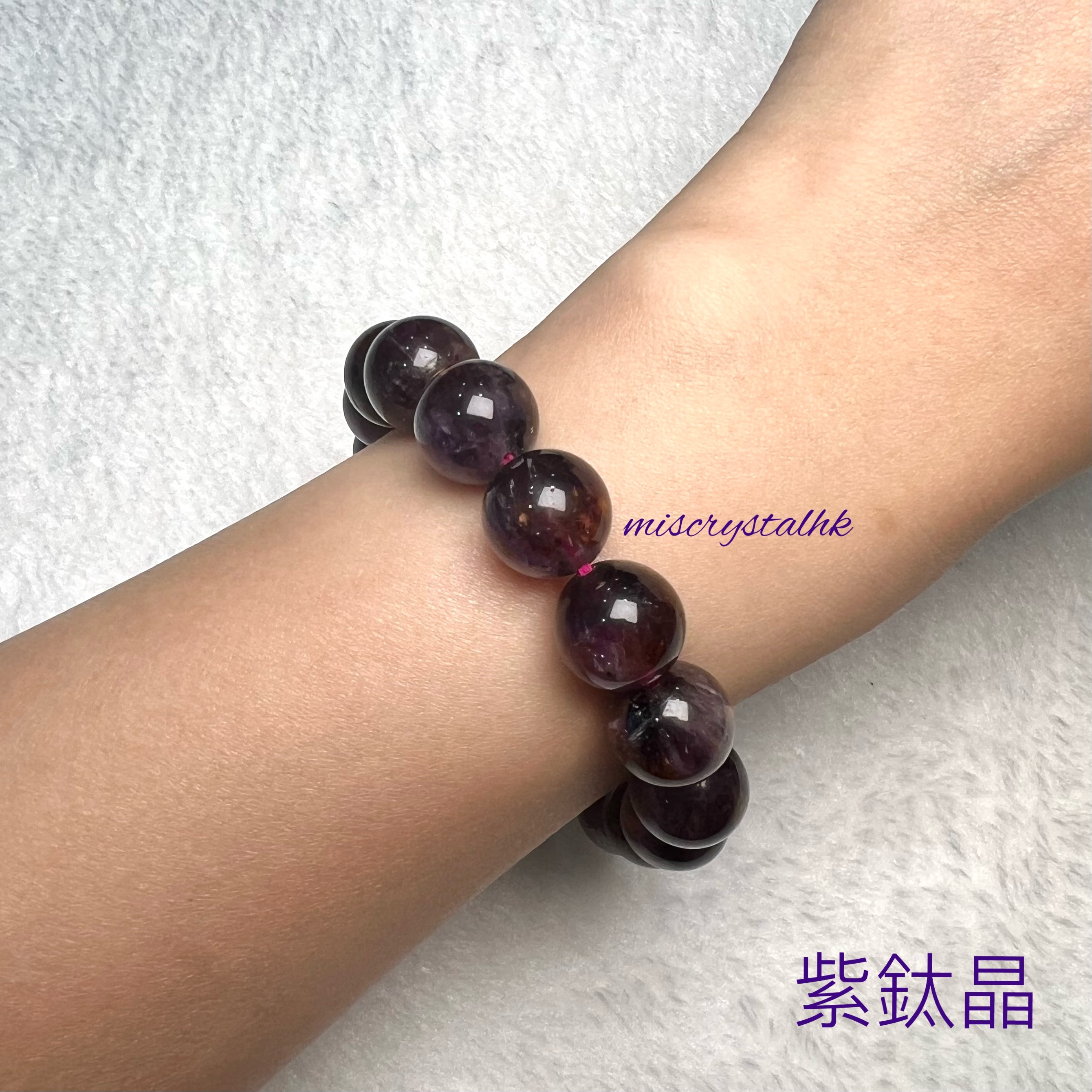 紫鈦晶 12mm #F543B