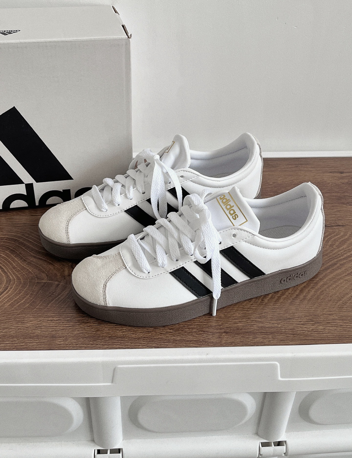 Adidas Neo VL Court 2.0 白色 黑灰 麂皮 焦糖底 復古德訓鞋 男女款 ID6015 JQ2470/預購