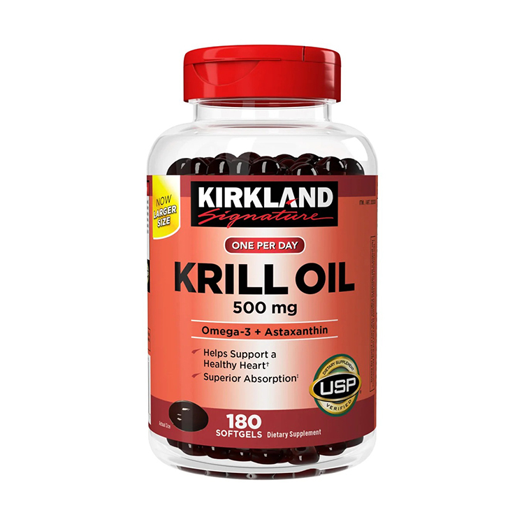Kirkland Signature Krill Oil 500 mg , 180 Softgels