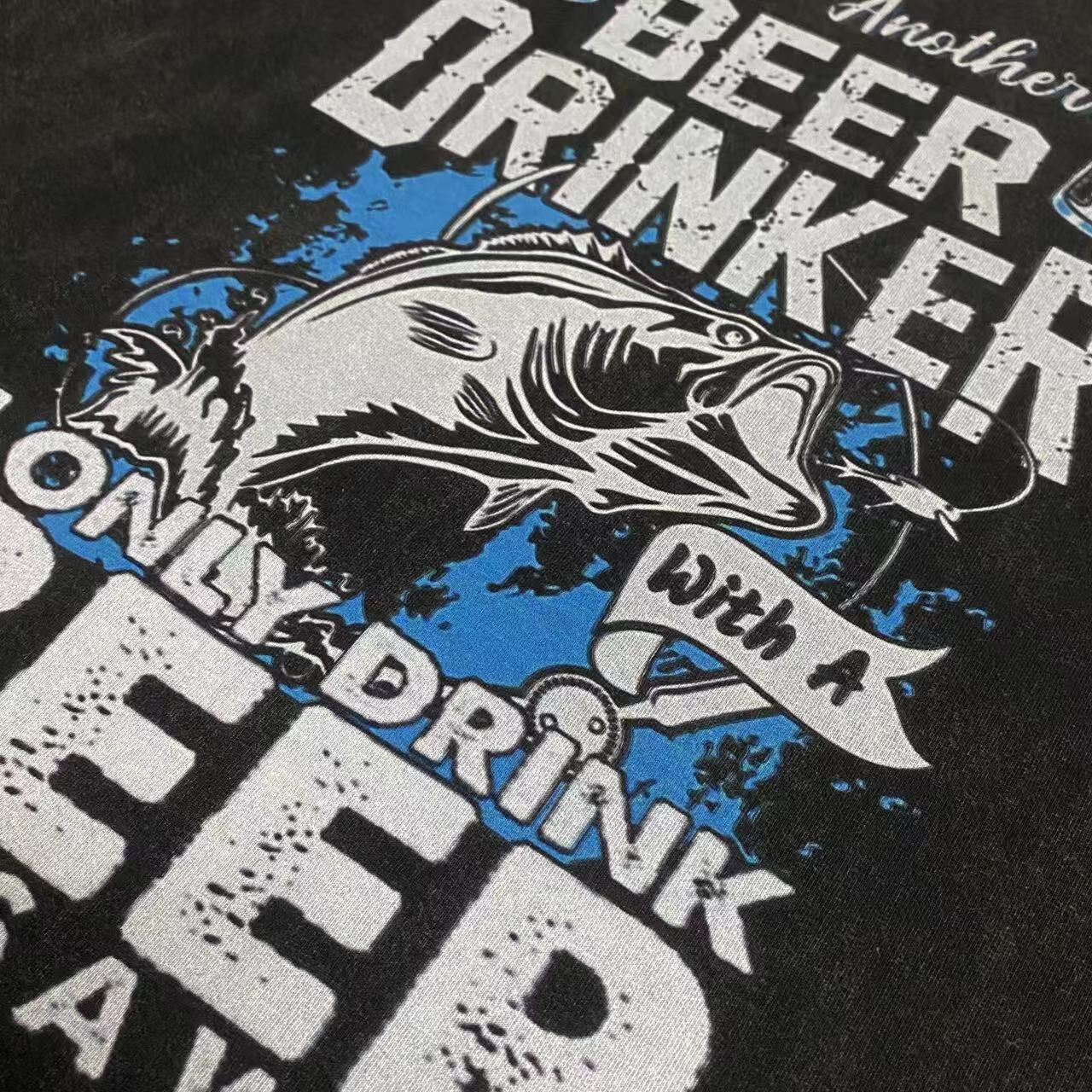 美式復古水洗短袖上衣