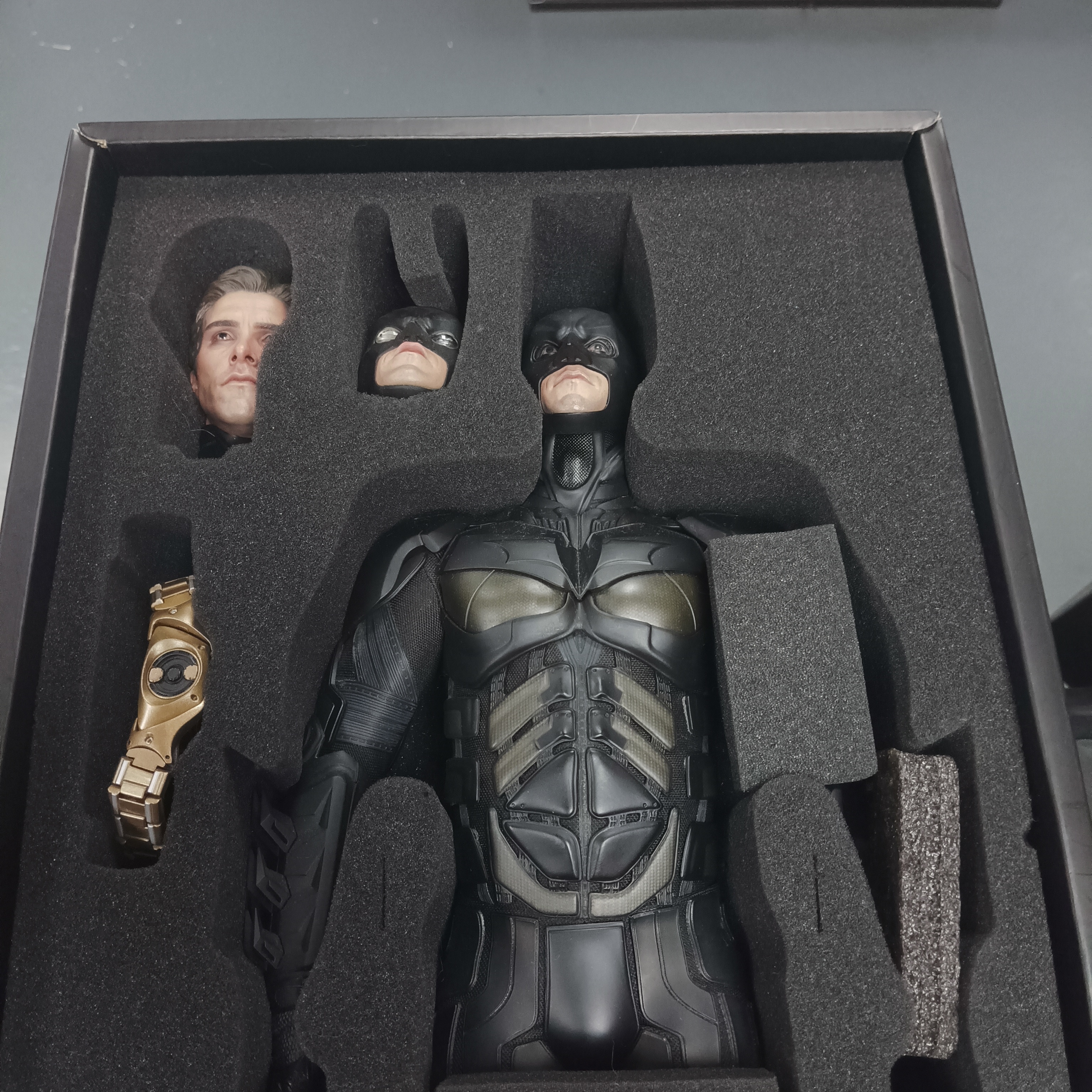 寄賣-Hottoys Batman The Dark Knight Rises Hot Toys QS001