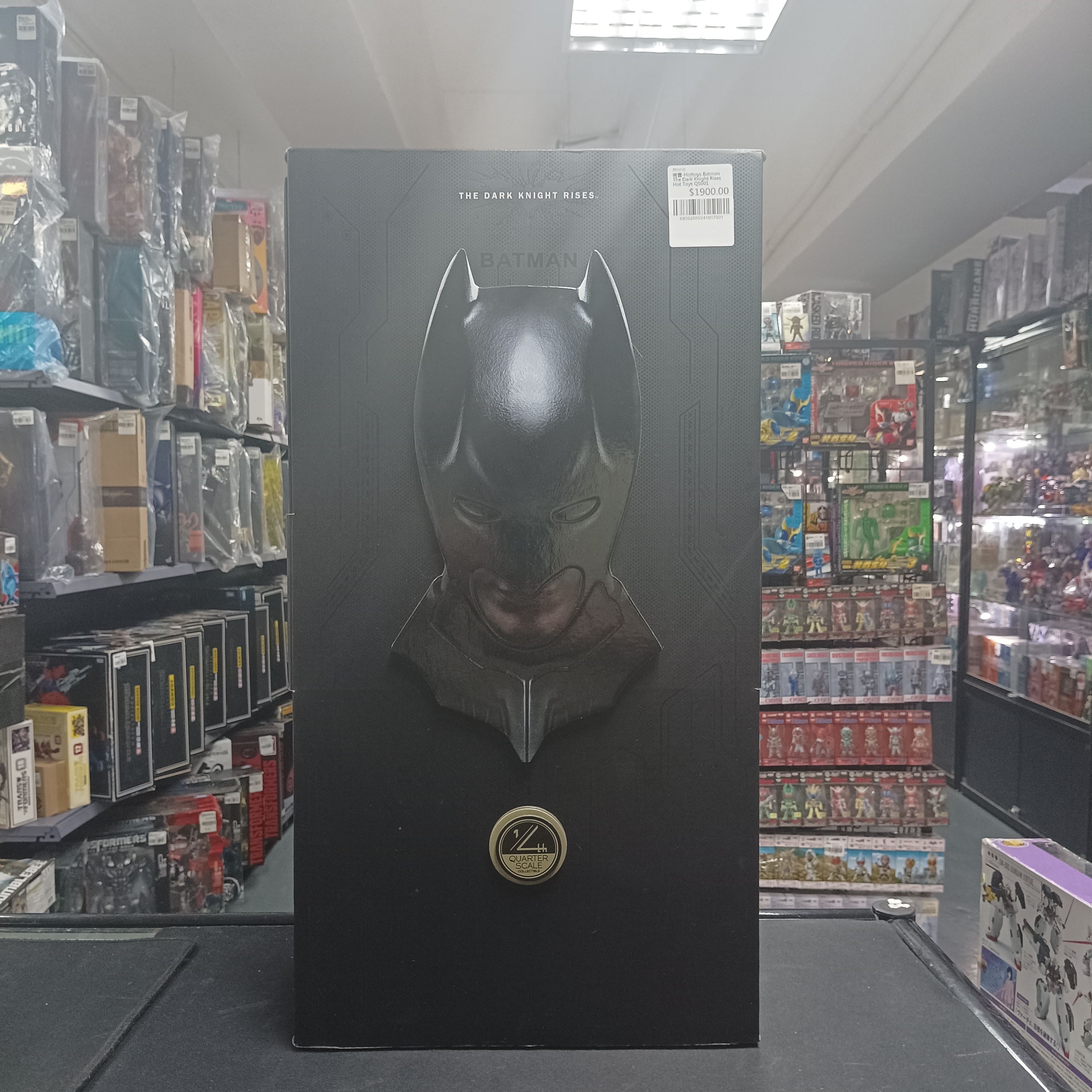 寄賣-Hottoys Batman The Dark Knight Rises Hot Toys QS001