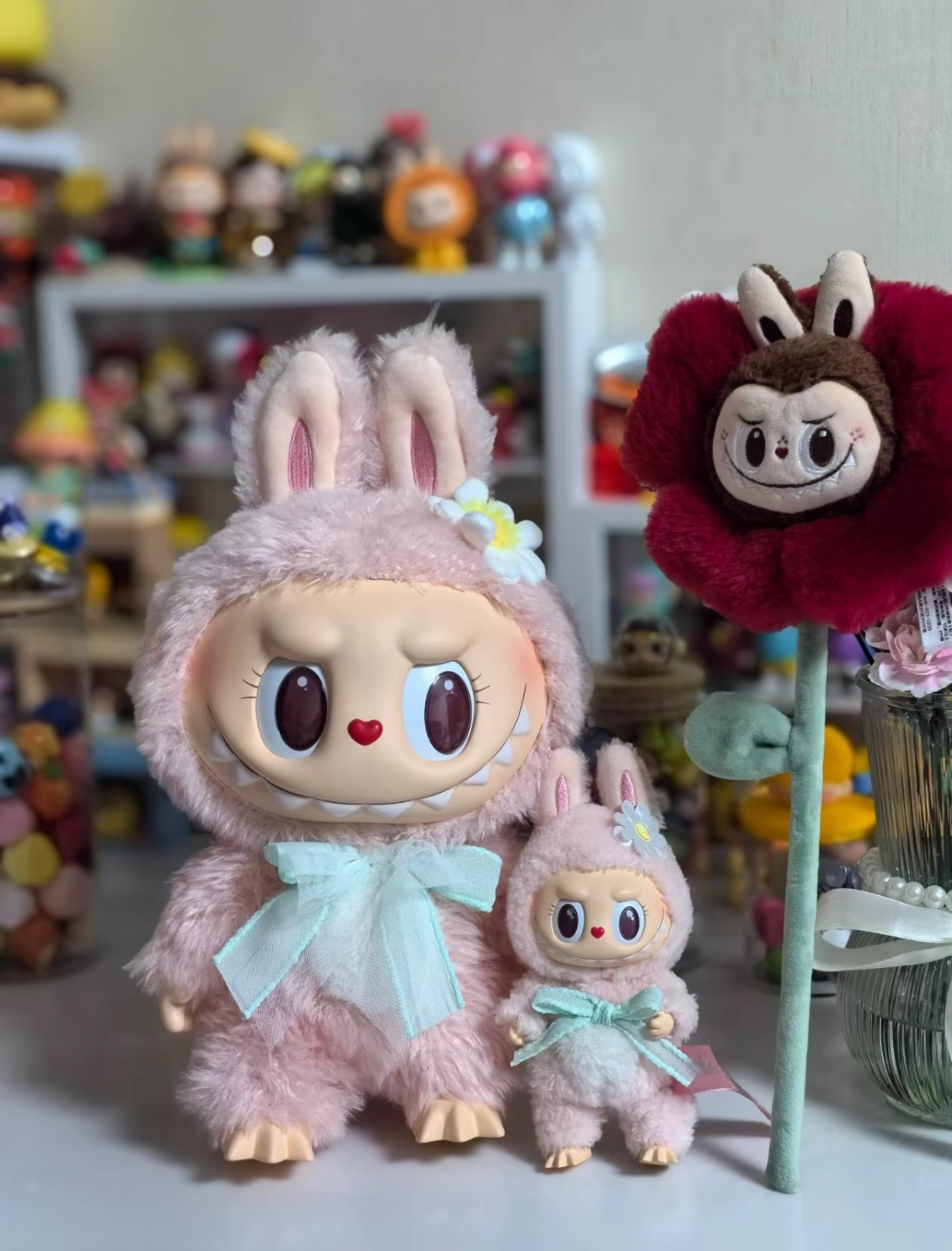 【APAIR】預購 POP MART 泡泡瑪特 THE MONSTERS MOKOKO 甜心系列 樂園限定款 CLOSE TO SWEET 搪膠 毛絨公仔