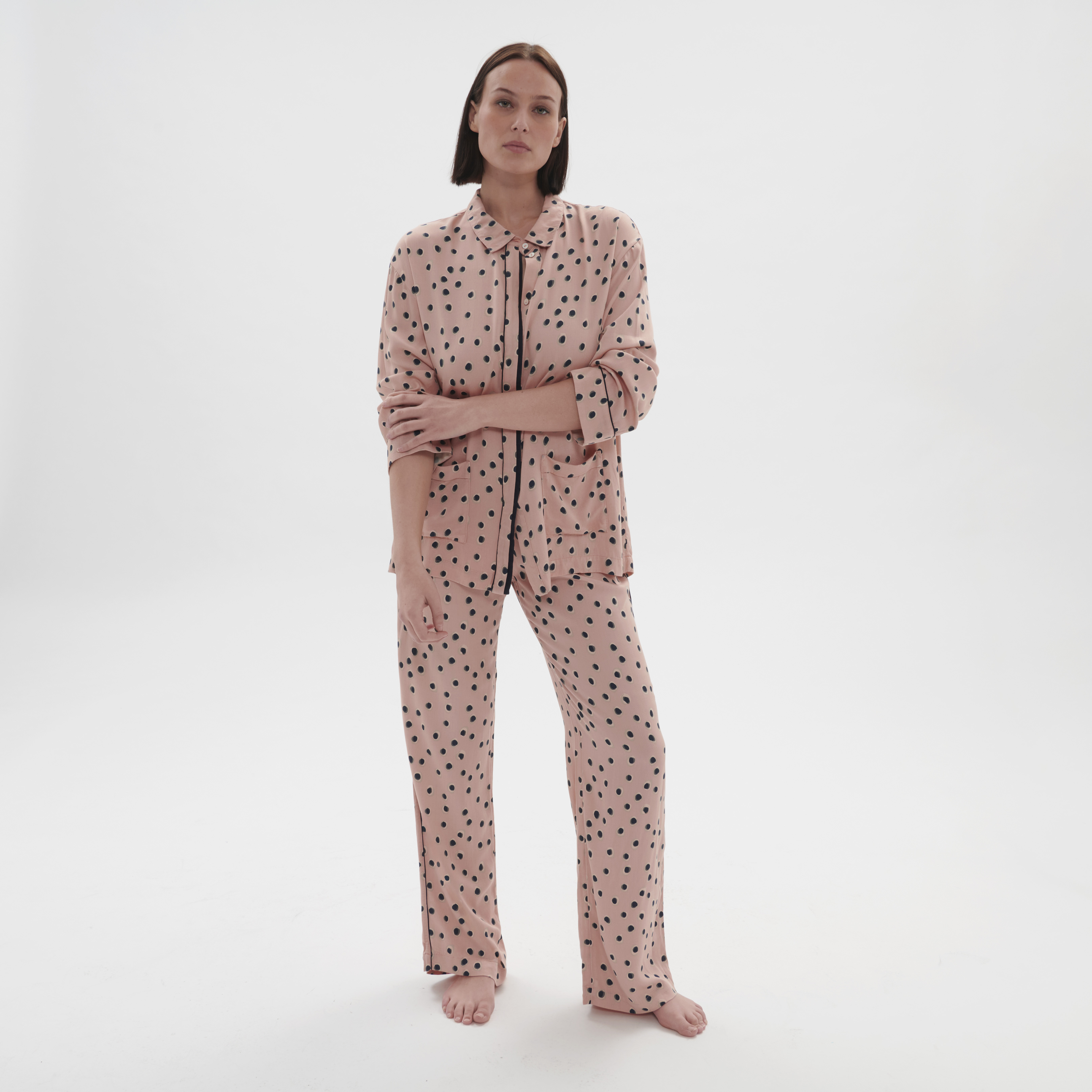 SHADOW 魅影 襯衫 印花煙燻玫瑰