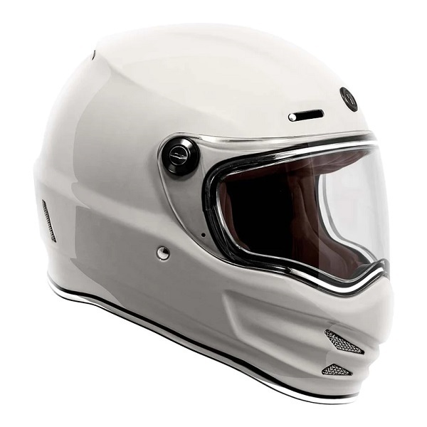 TORC T-9 亮光白 素色 全罩安全帽 復古 樂高帽