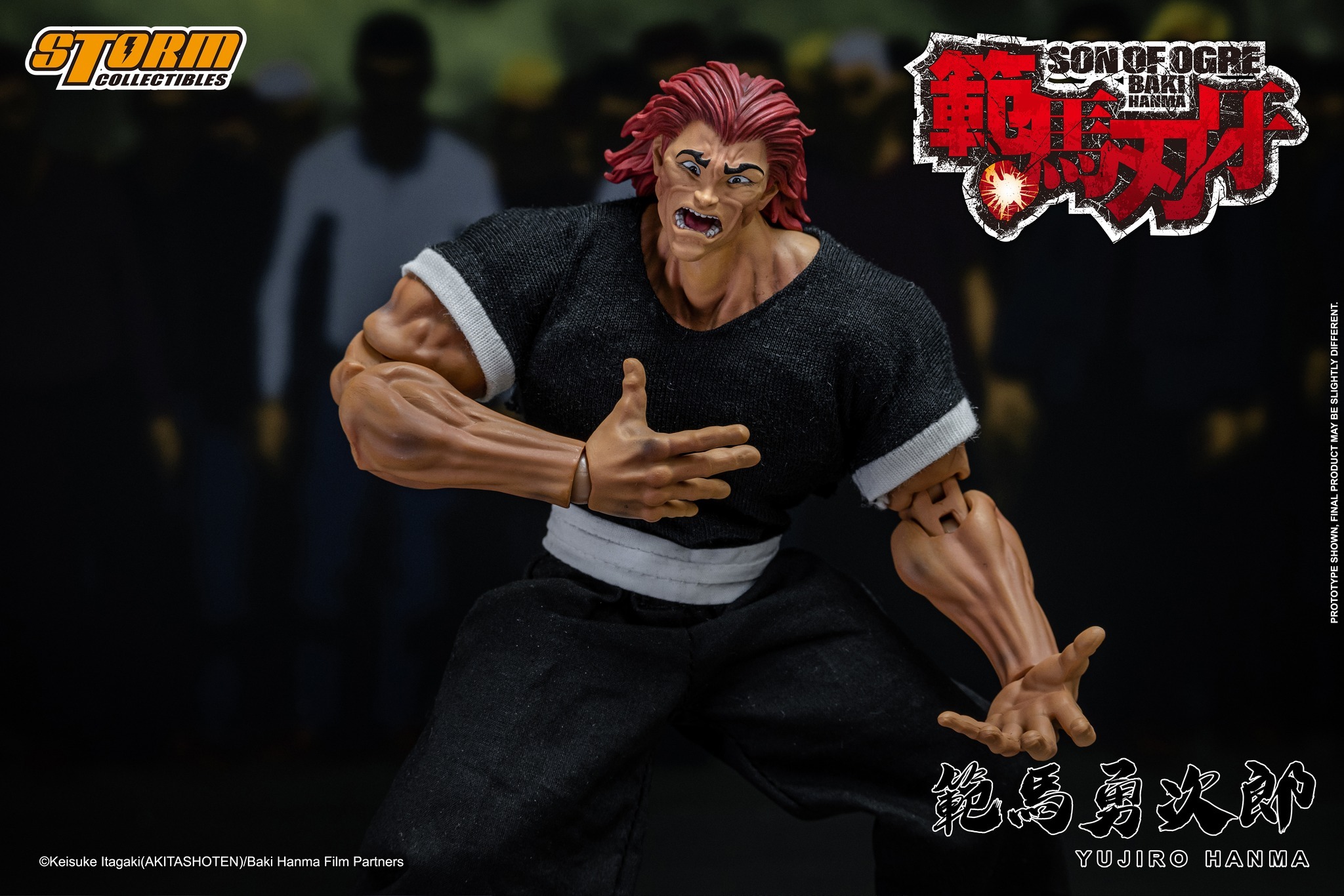 (In Stock) Storm Collectibles Yujiro Hanma -Battle Ver. (WF2024 Exclusive) Action Figure