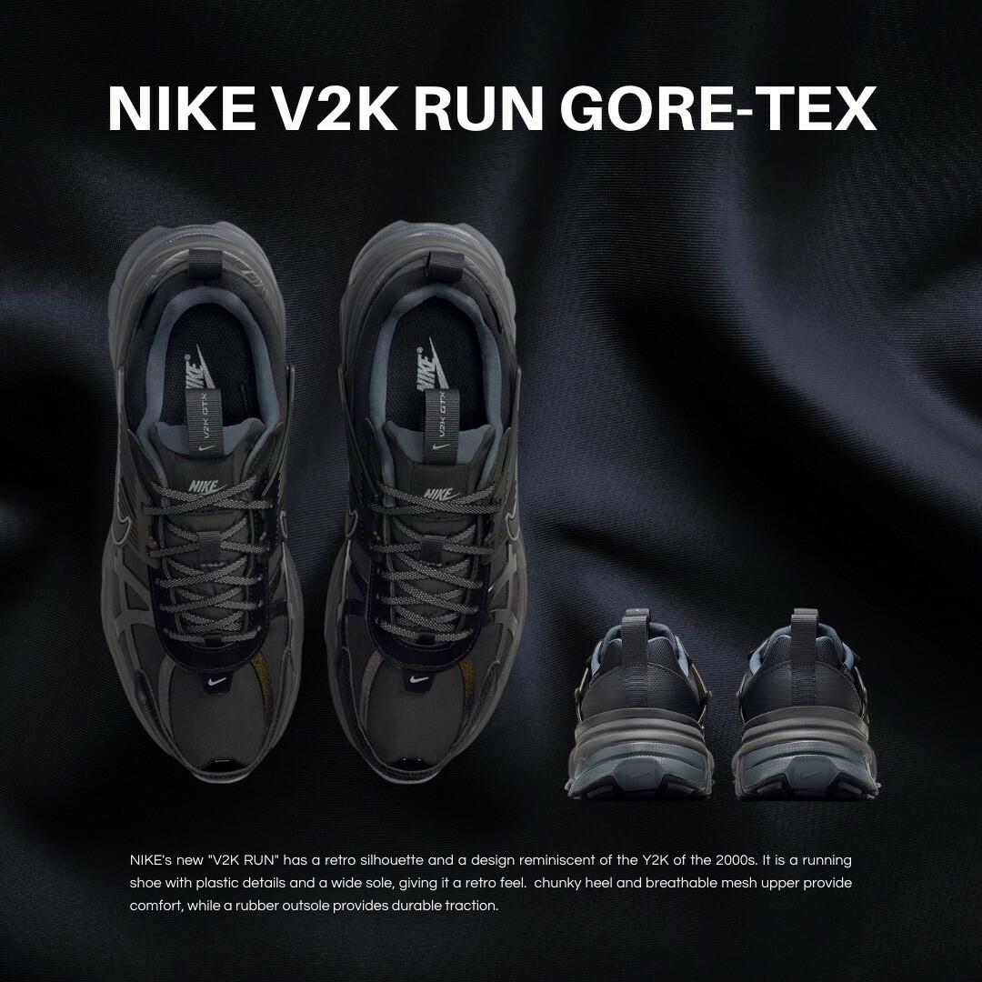 NIKE W V2K RUN GTX　FZ2622-001 Amazon.com | Nike V2K Run Gore-TEX Women's Waterproof Shoes