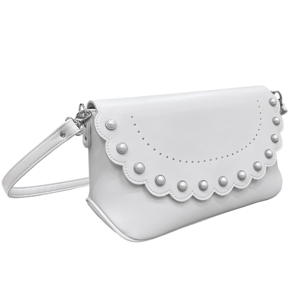 預購 - No.11112  扇貝珍珠單肩包 *日本製造*