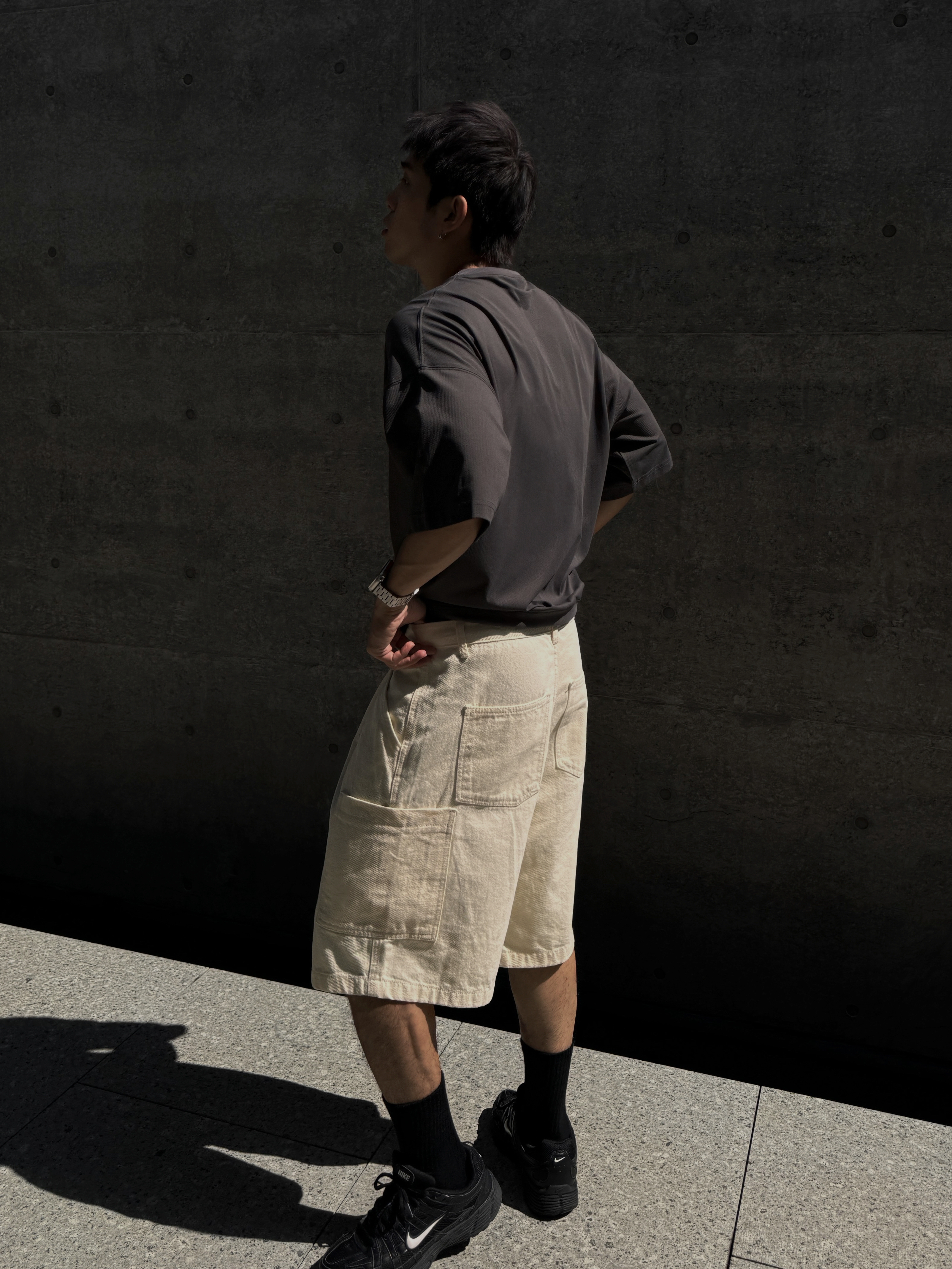 [1atm] 輕量化-五分機能 Tshirt