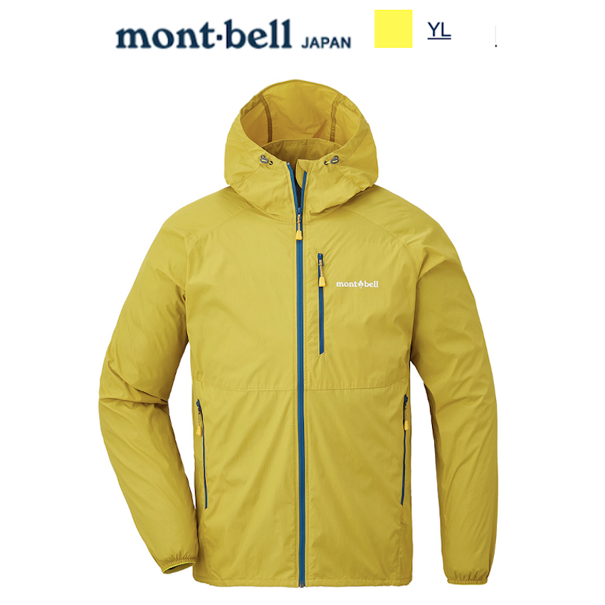 日本 Mont-Bell Wind Blast Hooded Jacket Men's 男裝外套