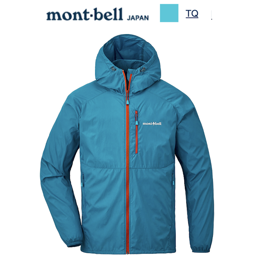 日本 Mont-Bell Wind Blast Hooded Jacket Men's 男裝外套