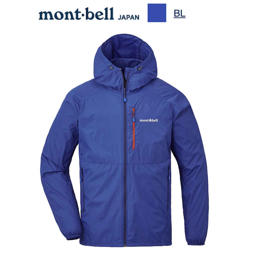 日本 Mont-Bell Wind Blast Hooded Jacket Men's 男裝外套
