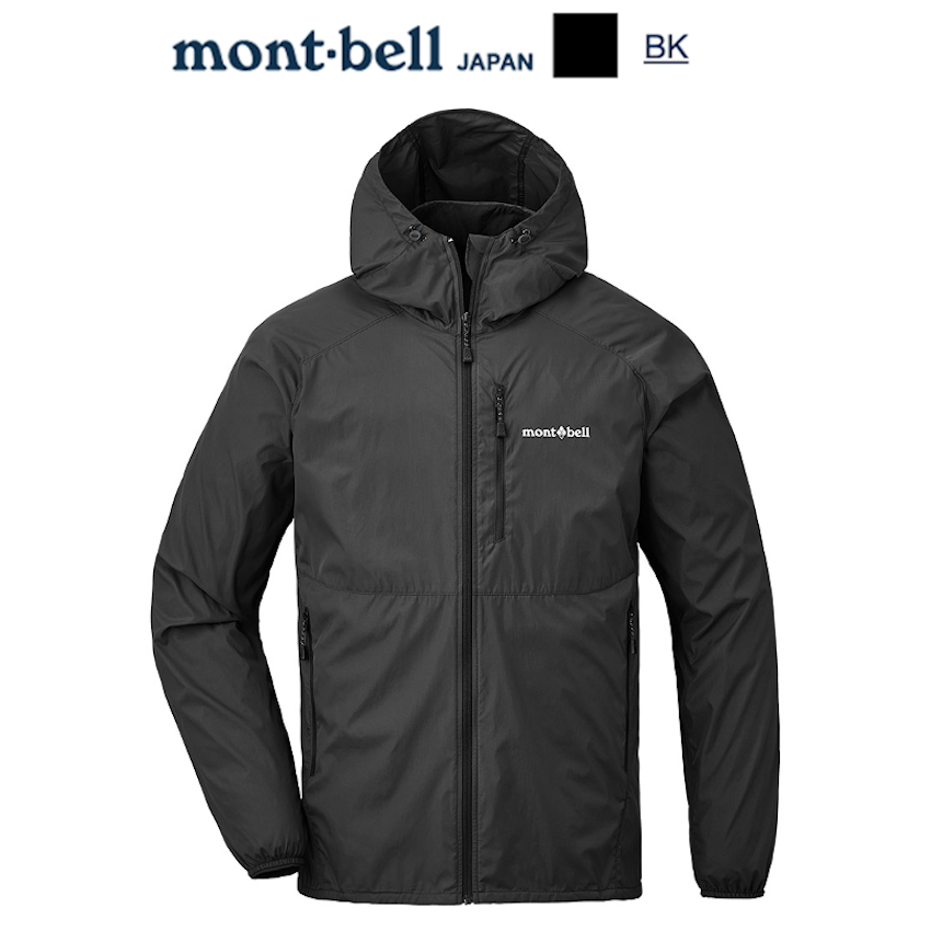 日本 Mont-Bell Wind Blast Hooded Jacket Men's 男裝外套
