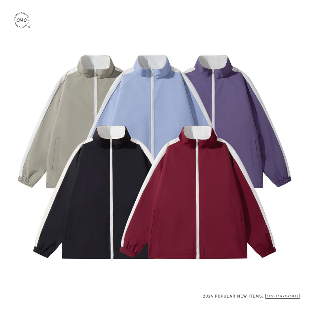 Double Jacket 運動風 教練外套 < 雙面穿 >