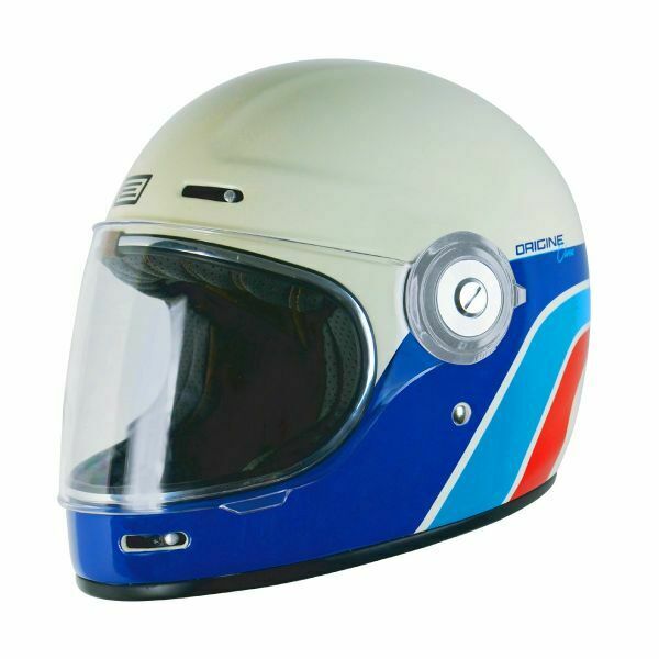 ORIGINE VEGA CLASSIC 亮光白 彩繪 全罩安全帽 復古 樂高帽
