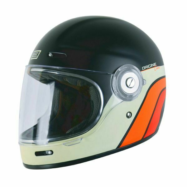 ORIGINE VEGA CLASSIC 消光黑 彩繪 全罩安全帽 復古 樂高帽