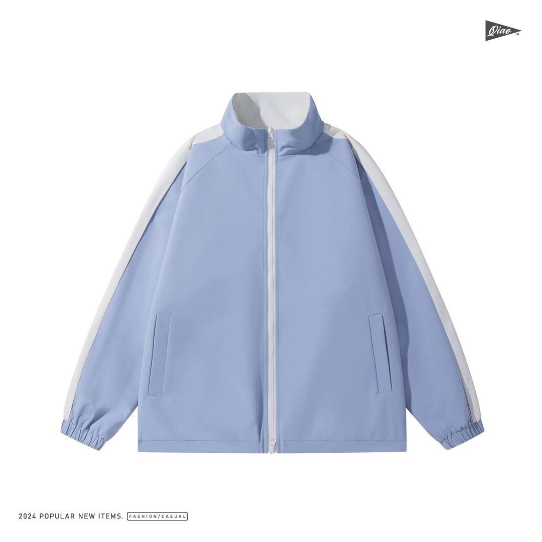 Double Jacket 運動風 教練外套 < 雙面穿 >