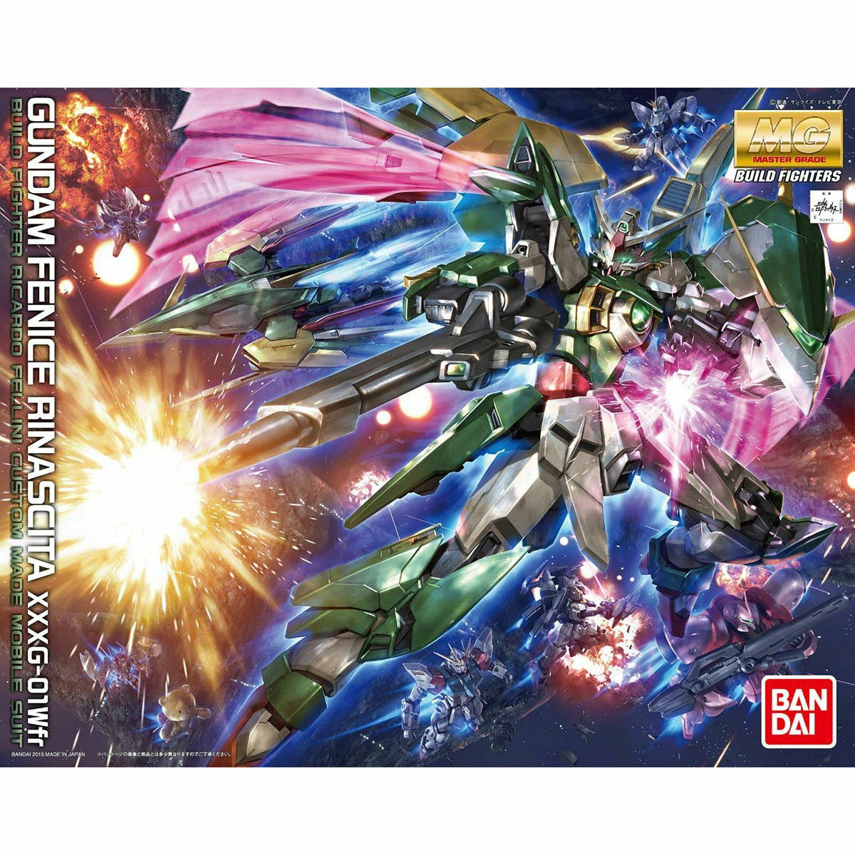[GUNDAM BUILD FIGHTERS] MG 1/100 XXXG-01WFR GUNDAM FENICE RINASCITA