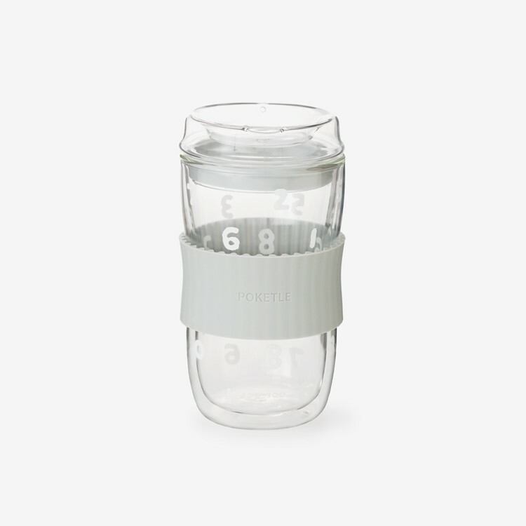 SOU・SOU × POKETLE vidro 330 雙層玻璃杯 / 十數