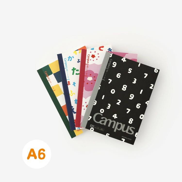 SOU・SOU × KOKUYO Campus 筆記本無線裝訂 A6尺寸 / 十數套組