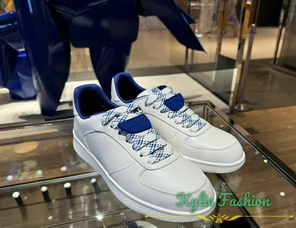 BBR 白色 經典藍戰馬 休閒鞋