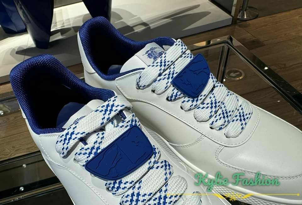 BBR 白色 經典藍戰馬 休閒鞋