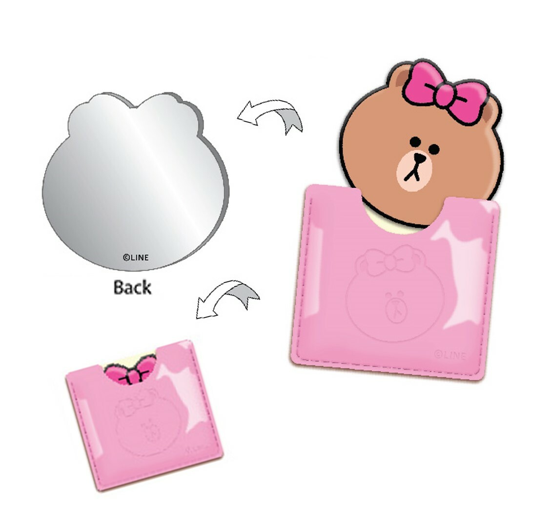 LINE FRIENDS - 化妝鏡-Choco