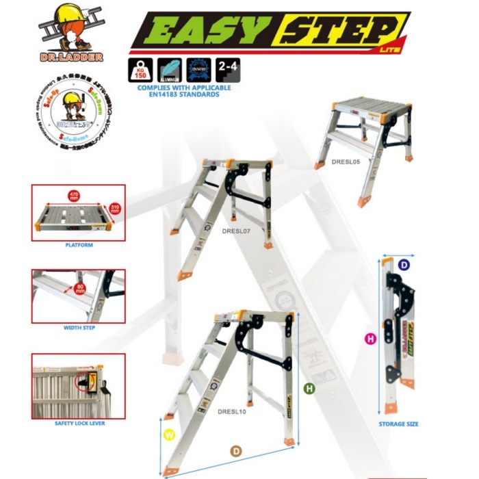 N011   DR. LADDER 鋁質梯  DRESL
