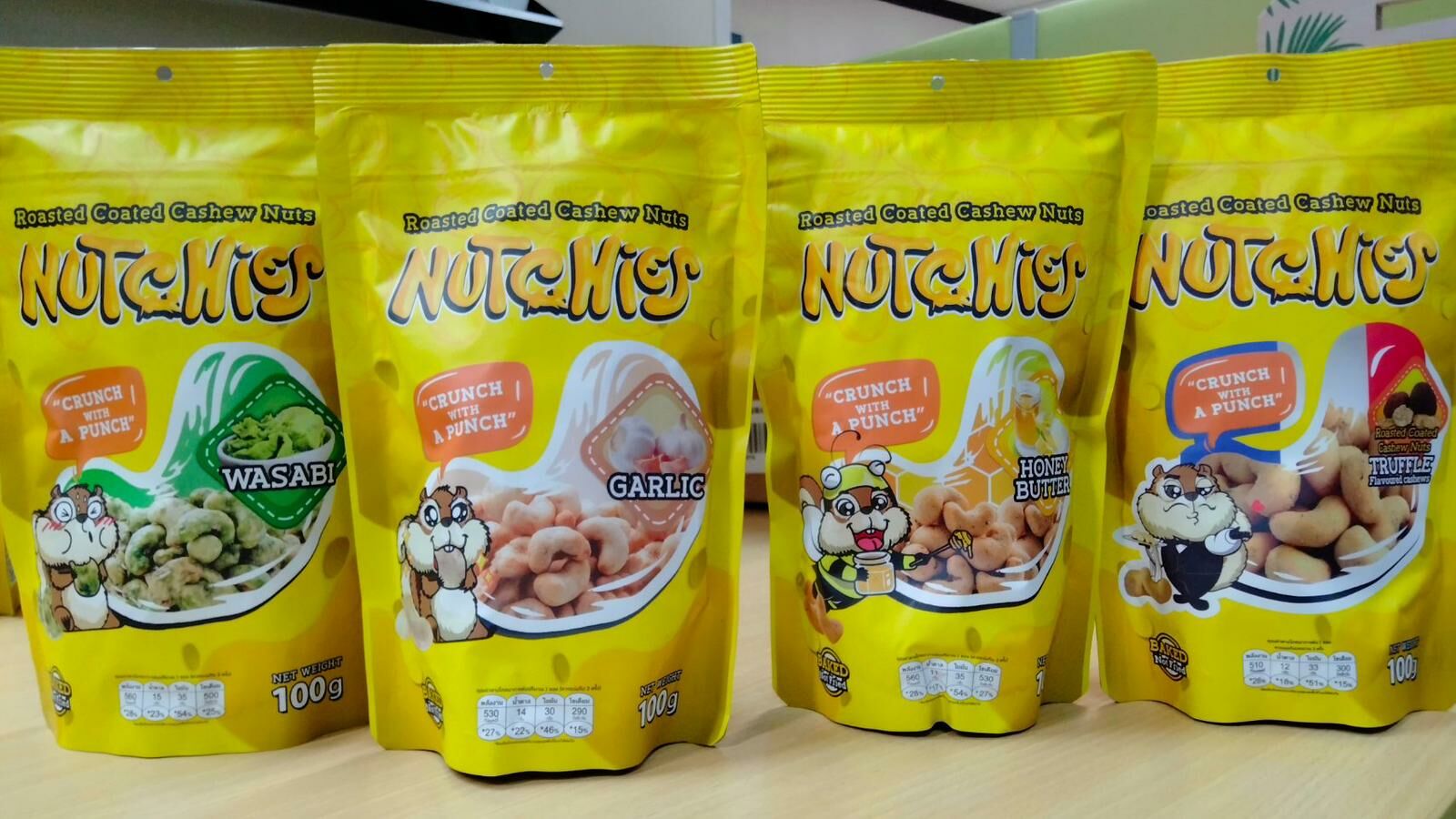 泰國 - NUTCHIS香脆腰果 （100G)