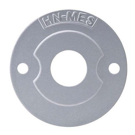 MES026 鐵圓形司令箱蓋 (有20mm孔)