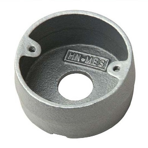 MES020 熱鍍鋅瑪鋼無咀淺身司令箱