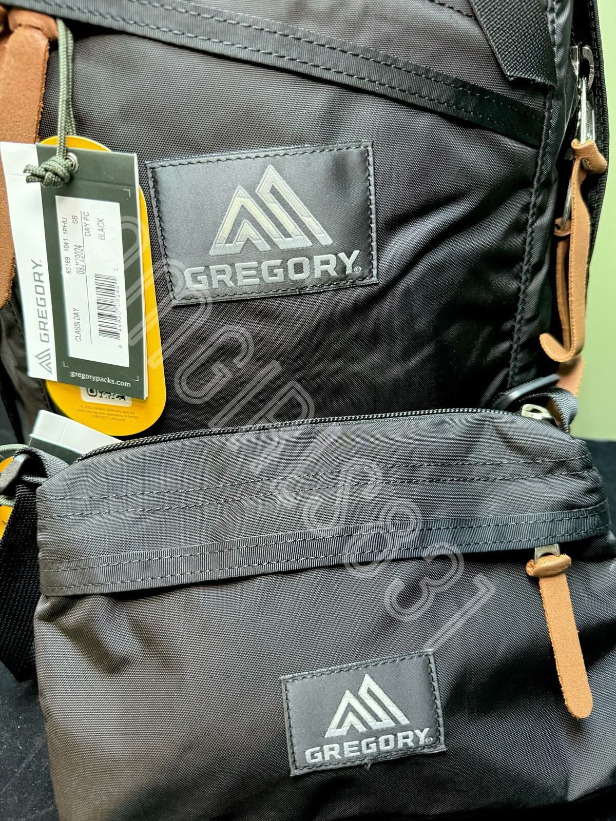 Gregory day pack black + Gregory Envelope Shoulder black