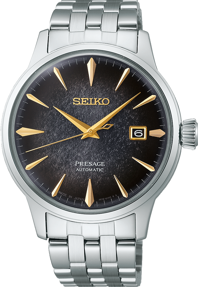 萬年鐘錶 - SEIKO Presage   限量調酒師STAR BAR經典機械錶 SRPK93J1 / 4R35-06J0D  錶徑40.5MM