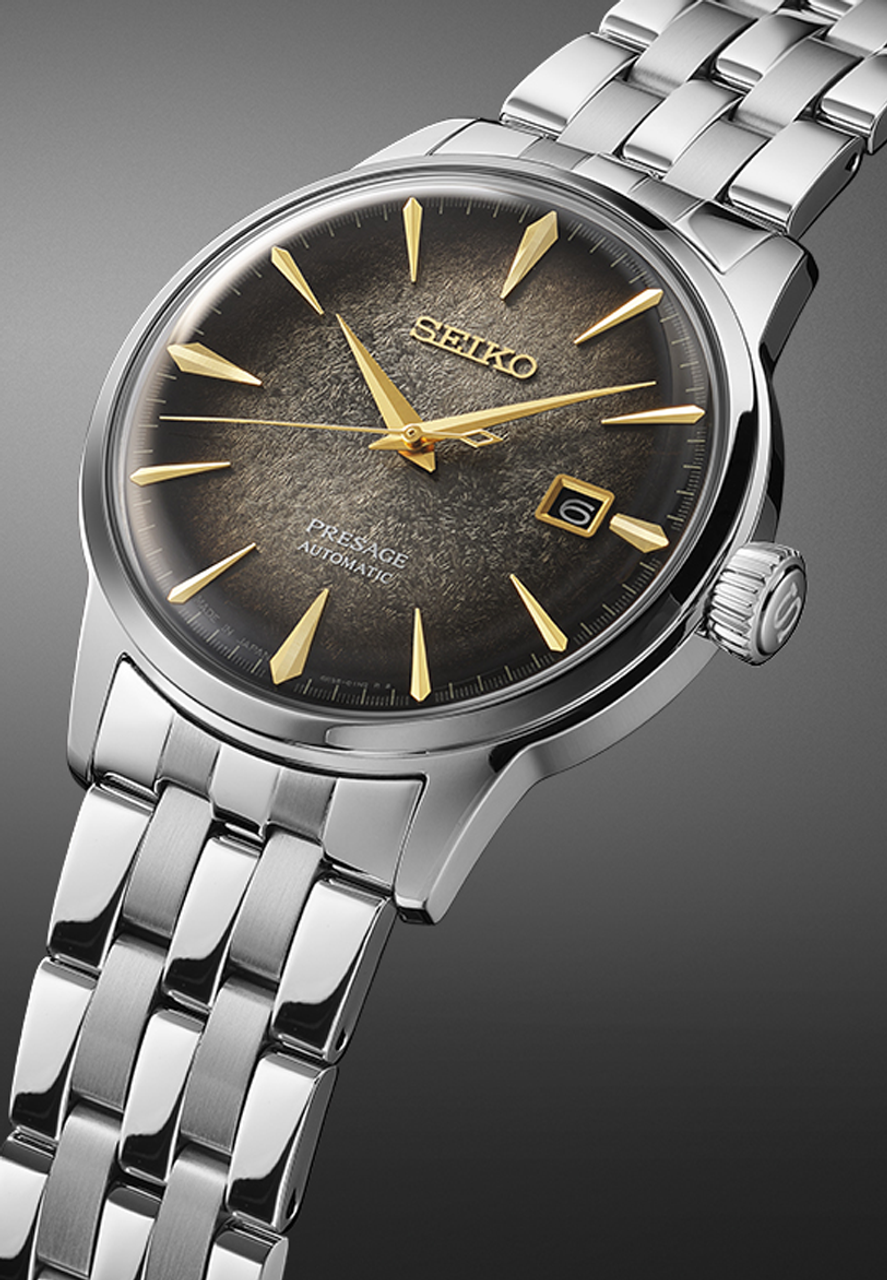 萬年鐘錶 - SEIKO Presage   限量調酒師STAR BAR經典機械錶 SRPK93J1 / 4R35-06J0D  錶徑40.5MM