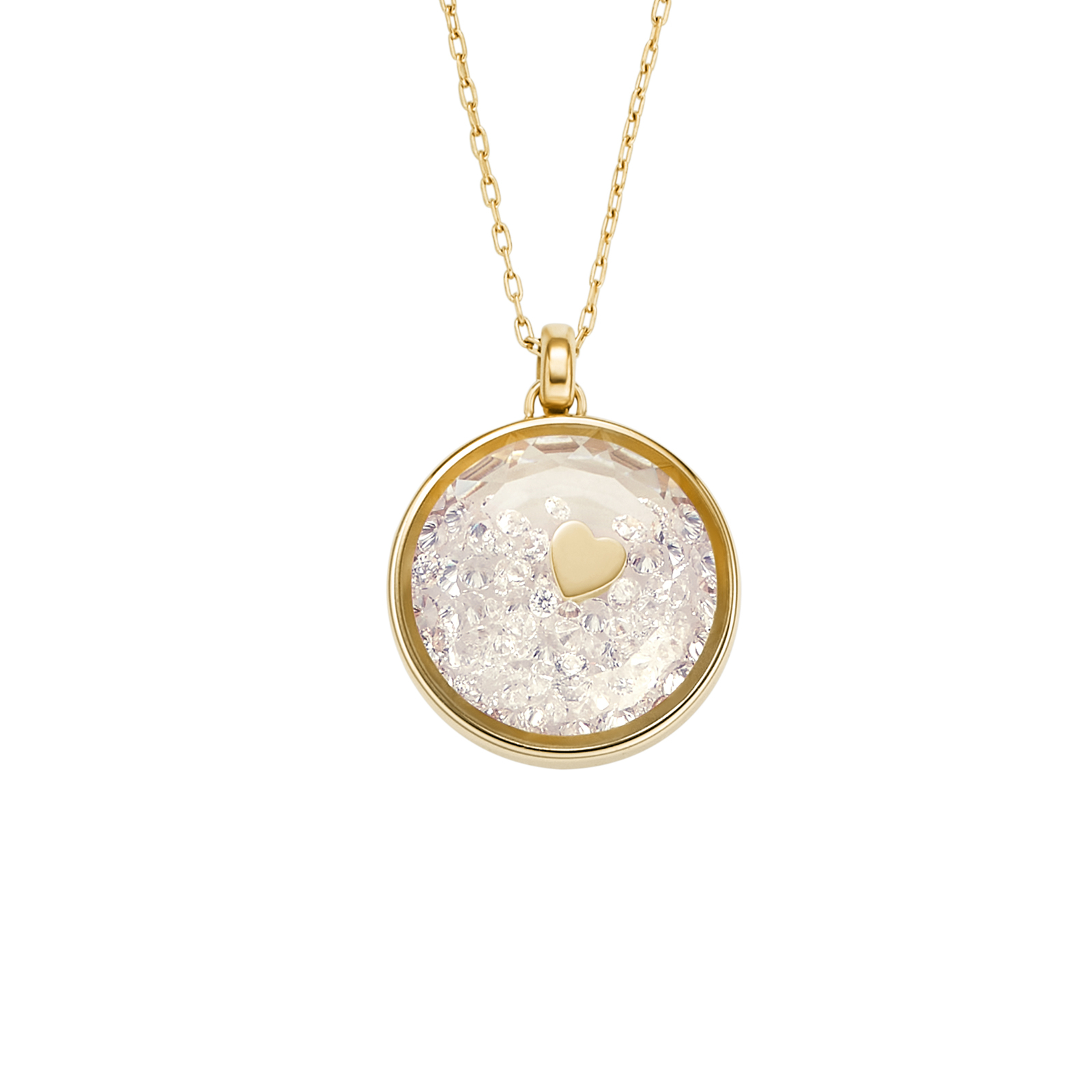 Sadie 夢幻之心吊墜項鍊-金色 JF04818710