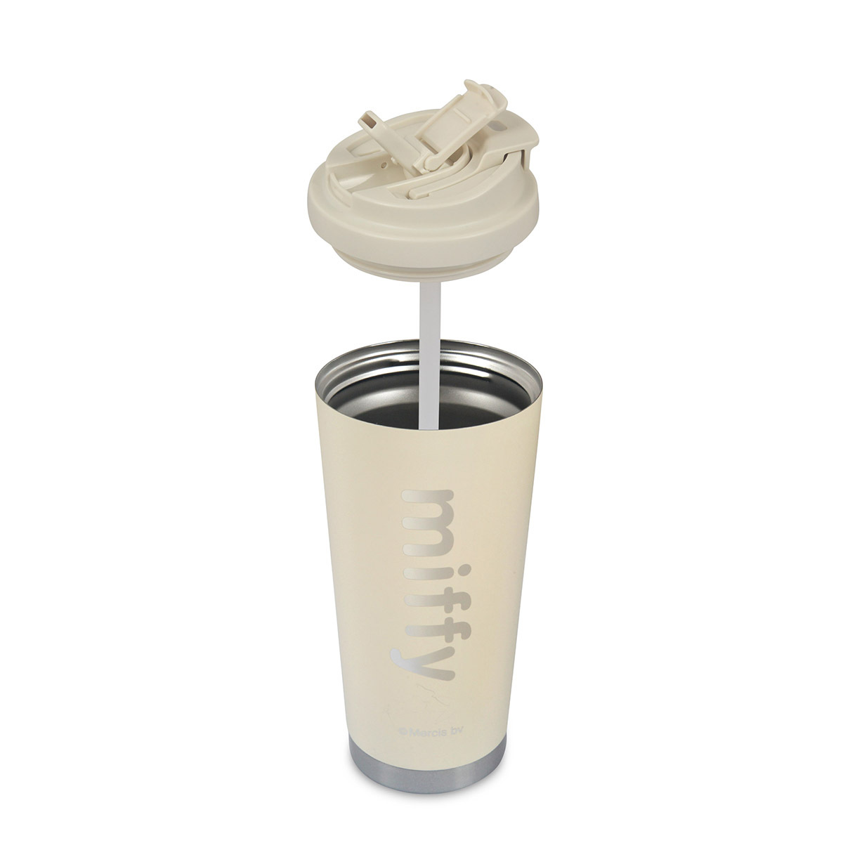 VIPO Miffy 580ml 米菲銀字不銹鋼真空杯 -MIF37390