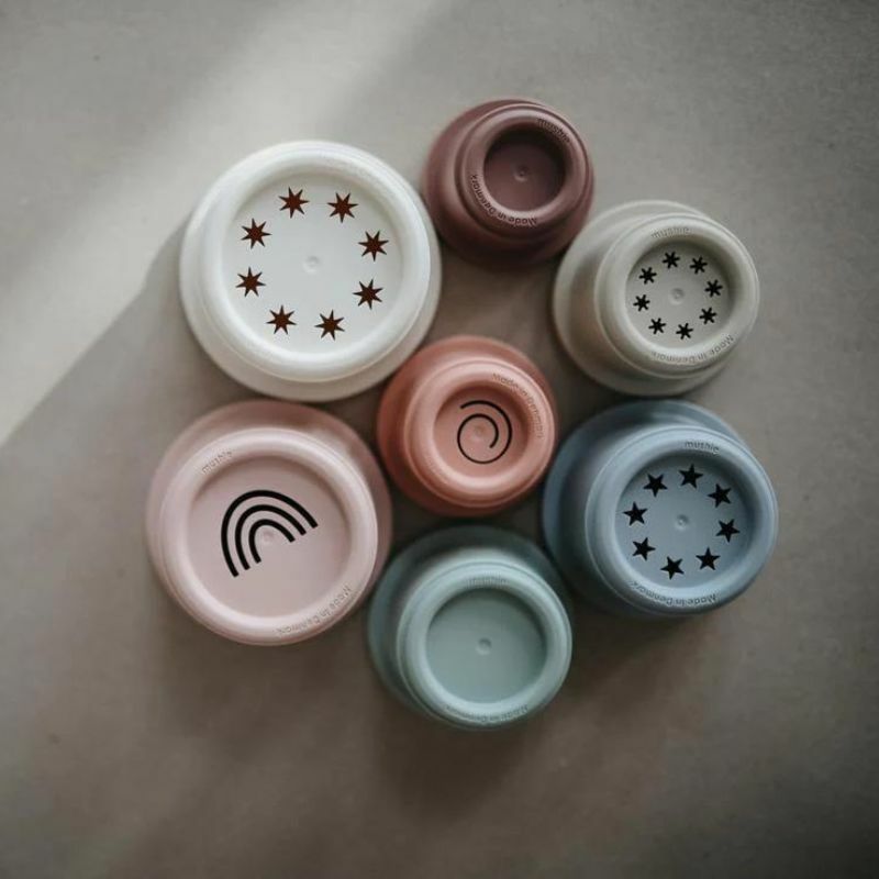 Mushie Stacking Cups
