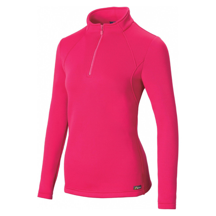 EasyMain 衣力美 排汗快乾保暖長袖衫 女款 (莓紫紅) 12EMS24072