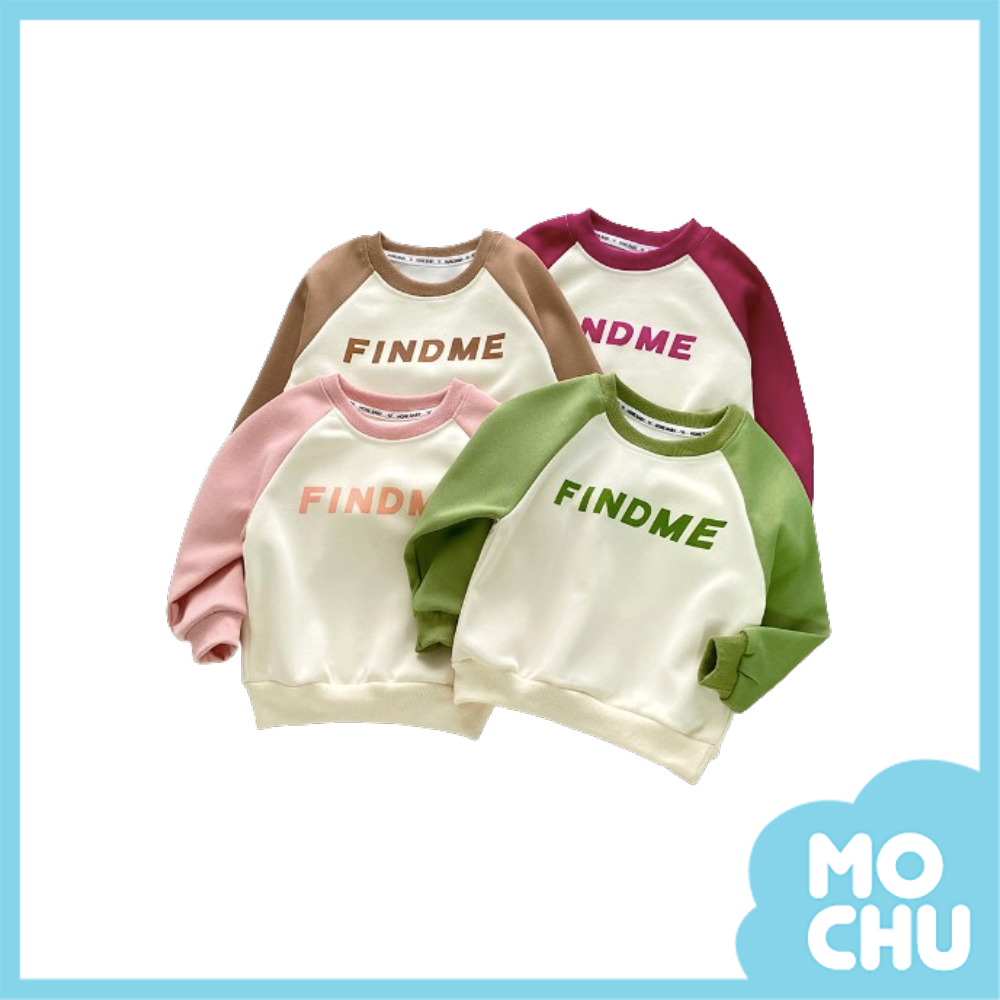 簡約字母長袖衛衣(五色)