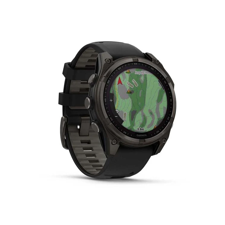 Garmin 010-02906-70 Fenix 8 – 47mm Solar 全方位戶外進階 GPS 智慧腕錶