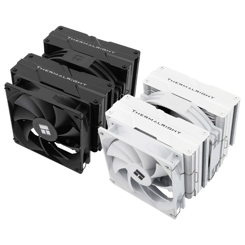 米特3C數位–Thermalright 利民 Peerless Assassin 140 雙塔散熱器 奈米黑/奈米白