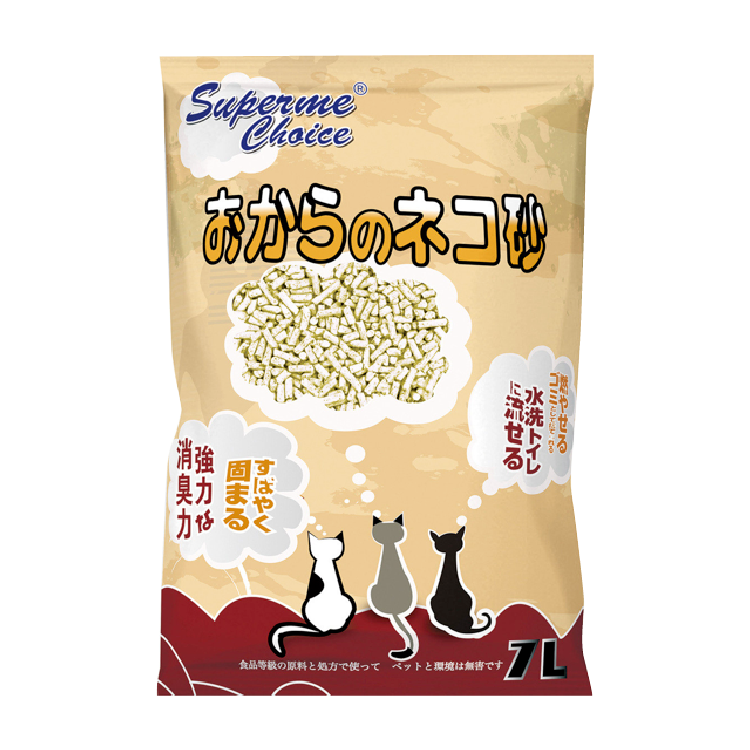 【原箱優惠】Superme Choice⎜原味豆腐貓砂 7L (SCW-05)