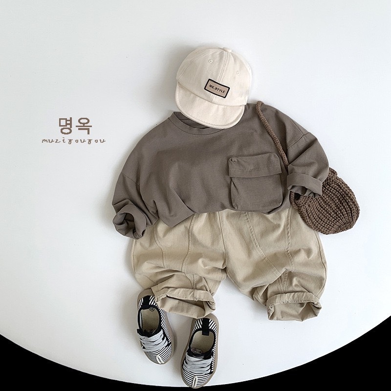 休閒風口袋上衣