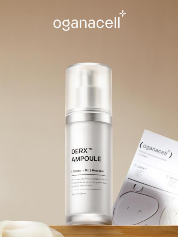 (限量30件) UE23 韓國Oganacell Derx Ampoule DERX 超生物肽安瓶精華30ml 原價$2000  校長直播價$363【買一送一】EXP26/3/22